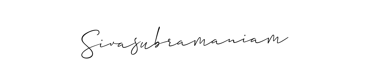 Make a beautiful signature design for name Sivasubramaniam. Use this online signature maker to create a handwritten signature for free. Sivasubramaniam signature style 2 images and pictures png