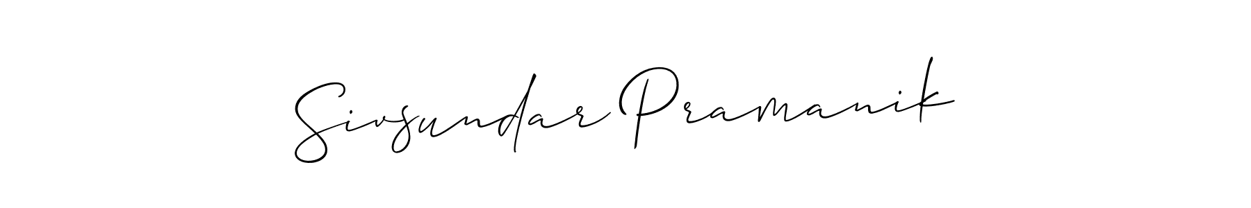 Here are the top 10 professional signature styles for the name Sivsundar Pramanik. These are the best autograph styles you can use for your name. Sivsundar Pramanik signature style 2 images and pictures png