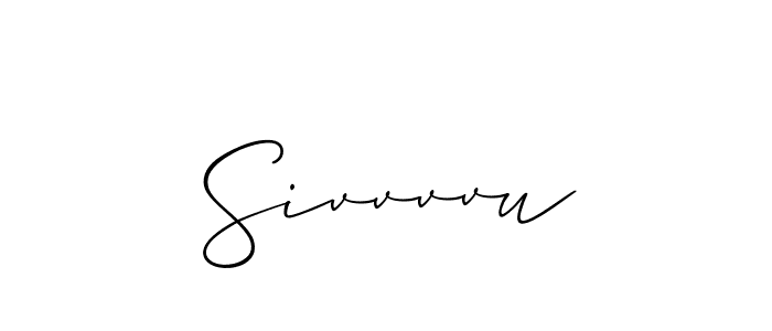 Make a short Sivvvvu signature style. Manage your documents anywhere anytime using Allison_Script. Create and add eSignatures, submit forms, share and send files easily. Sivvvvu signature style 2 images and pictures png