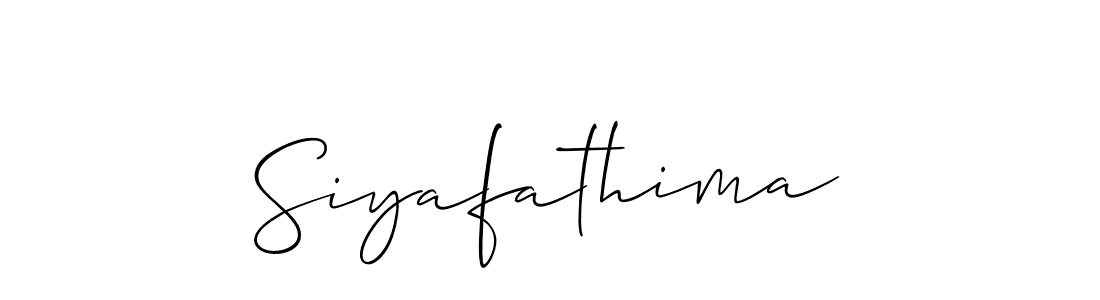 Best and Professional Signature Style for Siyafathima. Allison_Script Best Signature Style Collection. Siyafathima signature style 2 images and pictures png