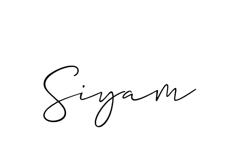 Siyam stylish signature style. Best Handwritten Sign (Allison_Script) for my name. Handwritten Signature Collection Ideas for my name Siyam. Siyam signature style 2 images and pictures png