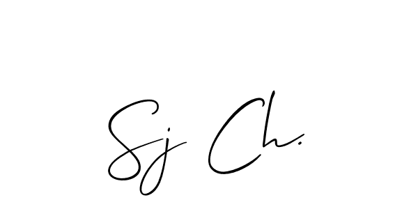 Check out images of Autograph of Sj Ch. name. Actor Sj Ch. Signature Style. Allison_Script is a professional sign style online. Sj Ch. signature style 2 images and pictures png