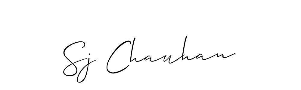 Once you've used our free online signature maker to create your best signature Allison_Script style, it's time to enjoy all of the benefits that Sj Chauhan name signing documents. Sj Chauhan signature style 2 images and pictures png