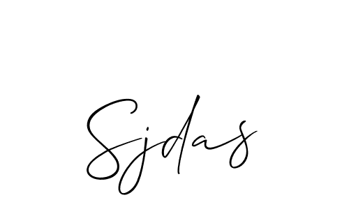 It looks lik you need a new signature style for name Sjdas. Design unique handwritten (Allison_Script) signature with our free signature maker in just a few clicks. Sjdas signature style 2 images and pictures png