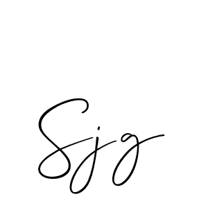 How to make Sjg name signature. Use Allison_Script style for creating short signs online. This is the latest handwritten sign. Sjg signature style 2 images and pictures png