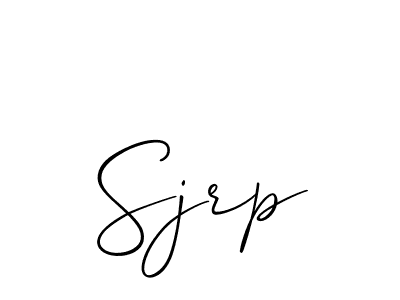 Make a beautiful signature design for name Sjrp. Use this online signature maker to create a handwritten signature for free. Sjrp signature style 2 images and pictures png