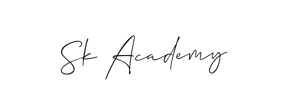 Check out images of Autograph of Sk Academy name. Actor Sk Academy Signature Style. Allison_Script is a professional sign style online. Sk Academy signature style 2 images and pictures png