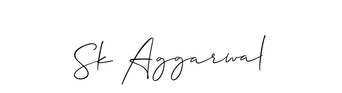 Once you've used our free online signature maker to create your best signature Allison_Script style, it's time to enjoy all of the benefits that Sk Aggarwal name signing documents. Sk Aggarwal signature style 2 images and pictures png