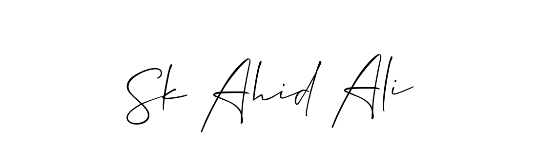 Check out images of Autograph of Sk Ahid Ali name. Actor Sk Ahid Ali Signature Style. Allison_Script is a professional sign style online. Sk Ahid Ali signature style 2 images and pictures png