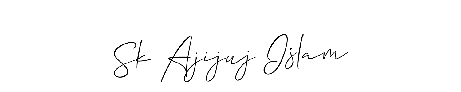 See photos of Sk Ajijuj Islam official signature by Spectra . Check more albums & portfolios. Read reviews & check more about Allison_Script font. Sk Ajijuj Islam signature style 2 images and pictures png
