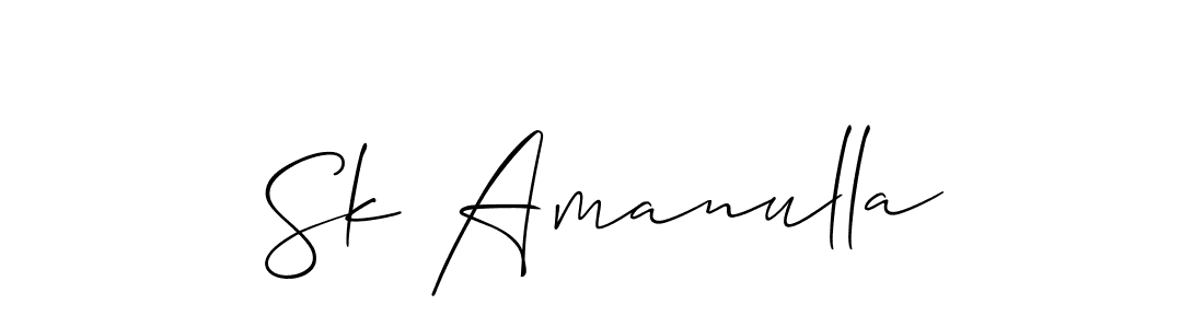 You can use this online signature creator to create a handwritten signature for the name Sk Amanulla. This is the best online autograph maker. Sk Amanulla signature style 2 images and pictures png