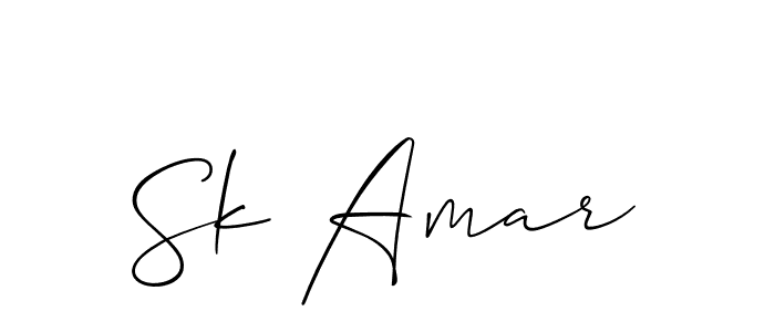 This is the best signature style for the Sk Amar name. Also you like these signature font (Allison_Script). Mix name signature. Sk Amar signature style 2 images and pictures png