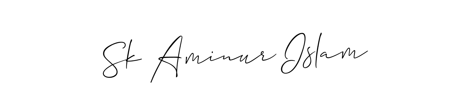 Once you've used our free online signature maker to create your best signature Allison_Script style, it's time to enjoy all of the benefits that Sk Aminur Islam name signing documents. Sk Aminur Islam signature style 2 images and pictures png