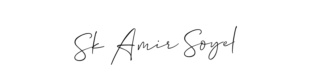 You can use this online signature creator to create a handwritten signature for the name Sk Amir Soyel. This is the best online autograph maker. Sk Amir Soyel signature style 2 images and pictures png