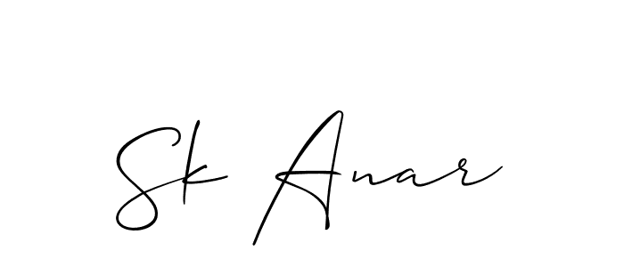Once you've used our free online signature maker to create your best signature Allison_Script style, it's time to enjoy all of the benefits that Sk Anar name signing documents. Sk Anar signature style 2 images and pictures png