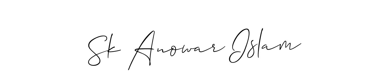 You can use this online signature creator to create a handwritten signature for the name Sk Anowar Islam. This is the best online autograph maker. Sk Anowar Islam signature style 2 images and pictures png