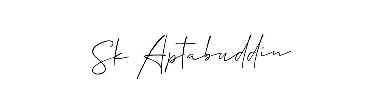 Here are the top 10 professional signature styles for the name Sk Aptabuddin. These are the best autograph styles you can use for your name. Sk Aptabuddin signature style 2 images and pictures png