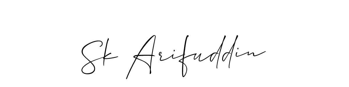 You can use this online signature creator to create a handwritten signature for the name Sk Arifuddin. This is the best online autograph maker. Sk Arifuddin signature style 2 images and pictures png