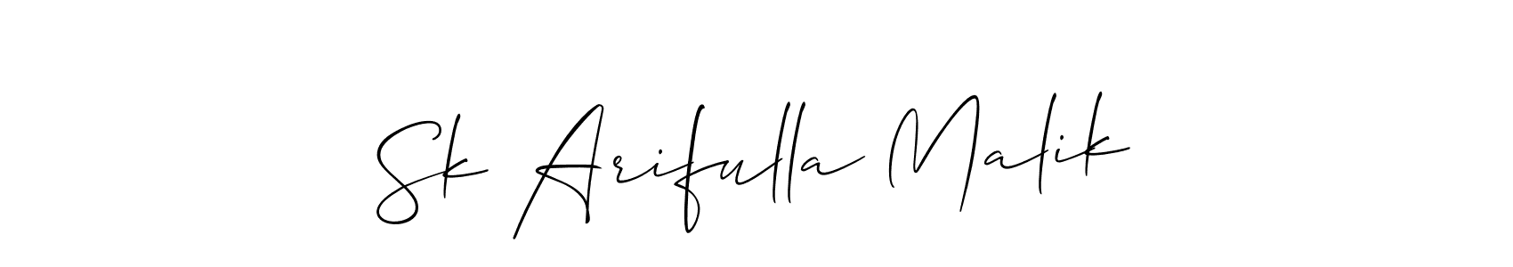 Once you've used our free online signature maker to create your best signature Allison_Script style, it's time to enjoy all of the benefits that Sk Arifulla Malik name signing documents. Sk Arifulla Malik signature style 2 images and pictures png