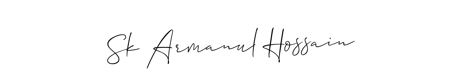 You can use this online signature creator to create a handwritten signature for the name Sk Armanul Hossain. This is the best online autograph maker. Sk Armanul Hossain signature style 2 images and pictures png