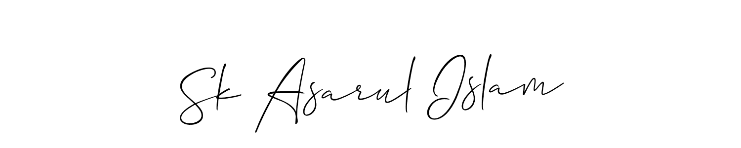 Make a beautiful signature design for name Sk Asarul Islam. Use this online signature maker to create a handwritten signature for free. Sk Asarul Islam signature style 2 images and pictures png