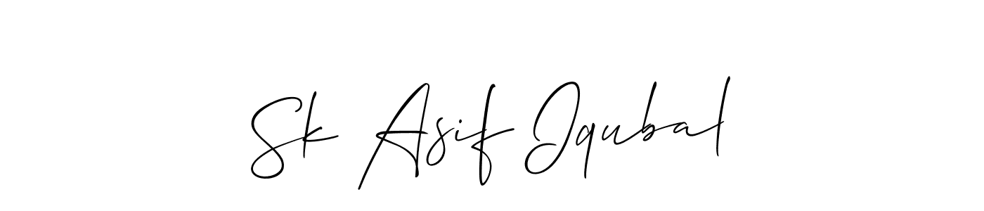 Make a beautiful signature design for name Sk Asif Iqubal. Use this online signature maker to create a handwritten signature for free. Sk Asif Iqubal signature style 2 images and pictures png