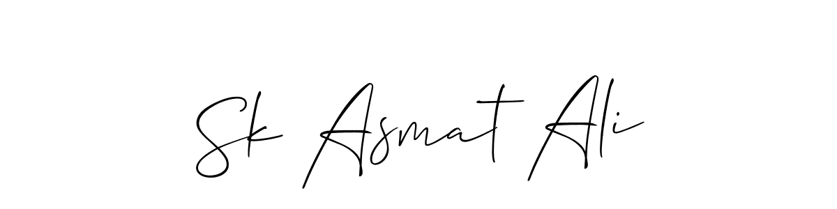 Once you've used our free online signature maker to create your best signature Allison_Script style, it's time to enjoy all of the benefits that Sk Asmat Ali name signing documents. Sk Asmat Ali signature style 2 images and pictures png
