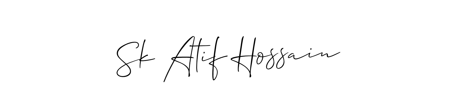 Once you've used our free online signature maker to create your best signature Allison_Script style, it's time to enjoy all of the benefits that Sk Atif Hossain name signing documents. Sk Atif Hossain signature style 2 images and pictures png