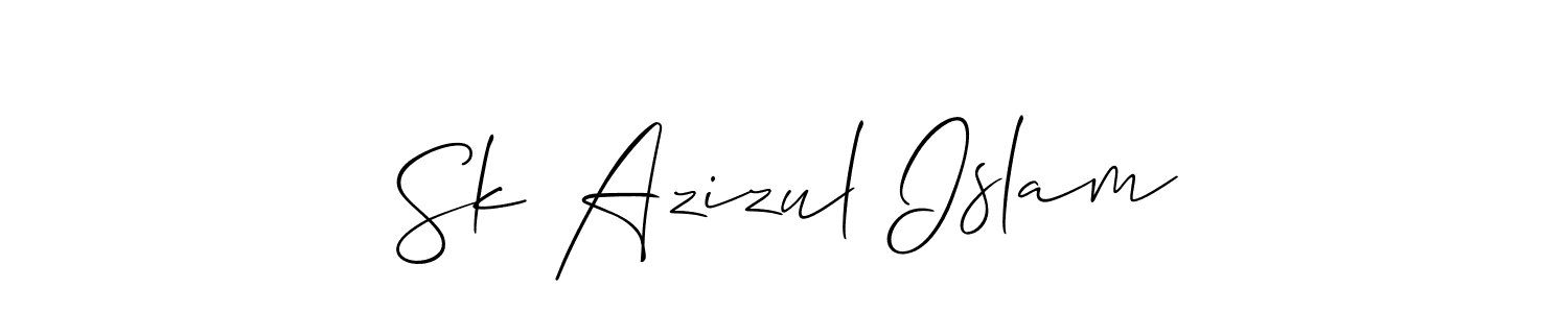 Here are the top 10 professional signature styles for the name Sk Azizul Islam. These are the best autograph styles you can use for your name. Sk Azizul Islam signature style 2 images and pictures png