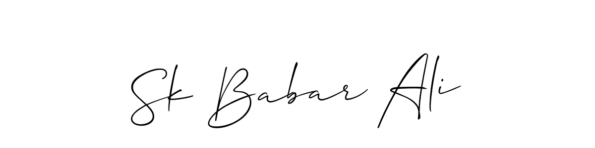 Check out images of Autograph of Sk Babar Ali name. Actor Sk Babar Ali Signature Style. Allison_Script is a professional sign style online. Sk Babar Ali signature style 2 images and pictures png