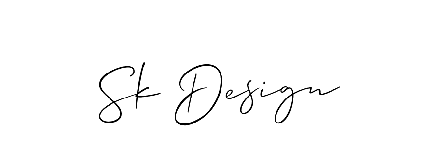 You can use this online signature creator to create a handwritten signature for the name Sk Design. This is the best online autograph maker. Sk Design signature style 2 images and pictures png