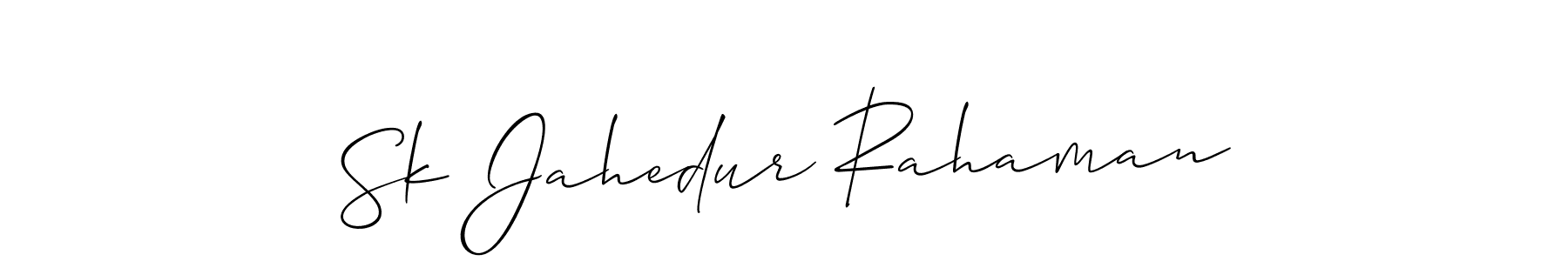 You can use this online signature creator to create a handwritten signature for the name Sk Jahedur Rahaman. This is the best online autograph maker. Sk Jahedur Rahaman signature style 2 images and pictures png