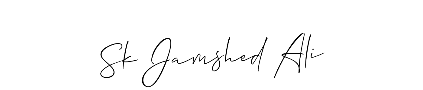 Once you've used our free online signature maker to create your best signature Allison_Script style, it's time to enjoy all of the benefits that Sk Jamshed Ali name signing documents. Sk Jamshed Ali signature style 2 images and pictures png