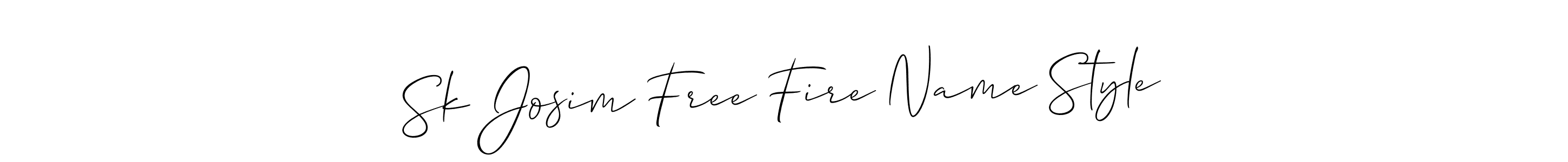 Make a beautiful signature design for name Sk Josim Free Fire Name Style. Use this online signature maker to create a handwritten signature for free. Sk Josim Free Fire Name Style signature style 2 images and pictures png