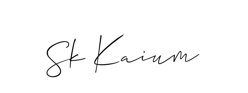 Here are the top 10 professional signature styles for the name Sk Kaium. These are the best autograph styles you can use for your name. Sk Kaium signature style 2 images and pictures png