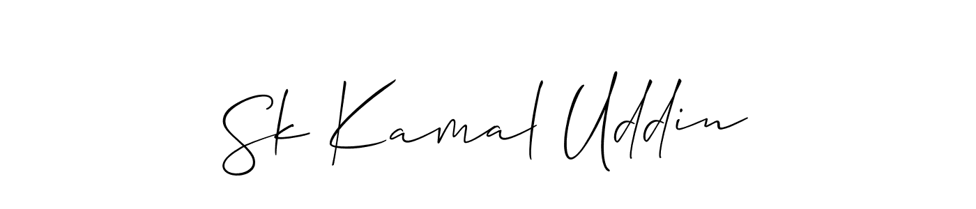 Make a beautiful signature design for name Sk Kamal Uddin. Use this online signature maker to create a handwritten signature for free. Sk Kamal Uddin signature style 2 images and pictures png