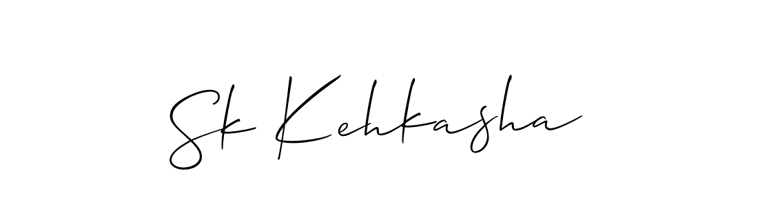 You can use this online signature creator to create a handwritten signature for the name Sk Kehkasha. This is the best online autograph maker. Sk Kehkasha signature style 2 images and pictures png