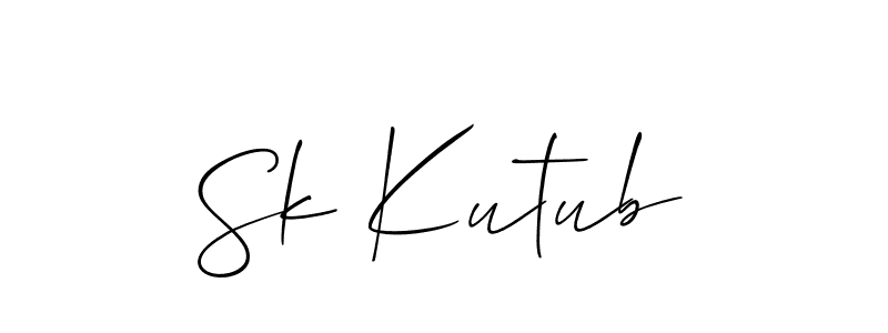 Here are the top 10 professional signature styles for the name Sk Kutub. These are the best autograph styles you can use for your name. Sk Kutub signature style 2 images and pictures png