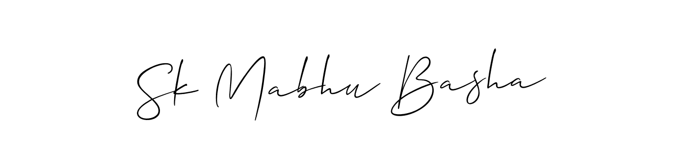 Here are the top 10 professional signature styles for the name Sk Mabhu Basha. These are the best autograph styles you can use for your name. Sk Mabhu Basha signature style 2 images and pictures png