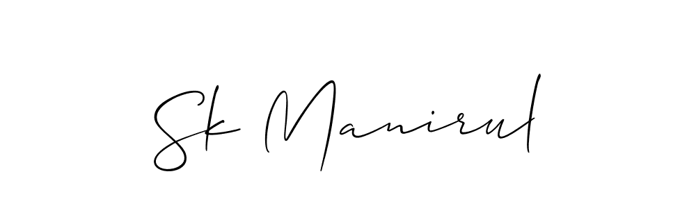 Once you've used our free online signature maker to create your best signature Allison_Script style, it's time to enjoy all of the benefits that Sk Manirul name signing documents. Sk Manirul signature style 2 images and pictures png