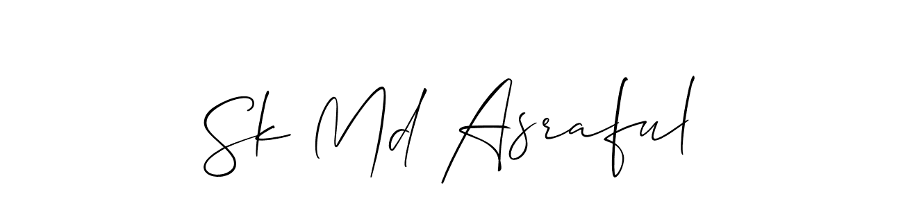 Once you've used our free online signature maker to create your best signature Allison_Script style, it's time to enjoy all of the benefits that Sk Md Asraful name signing documents. Sk Md Asraful signature style 2 images and pictures png