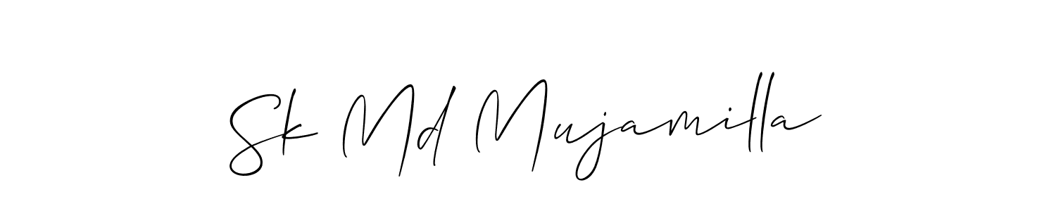 Check out images of Autograph of Sk Md Mujamilla name. Actor Sk Md Mujamilla Signature Style. Allison_Script is a professional sign style online. Sk Md Mujamilla signature style 2 images and pictures png