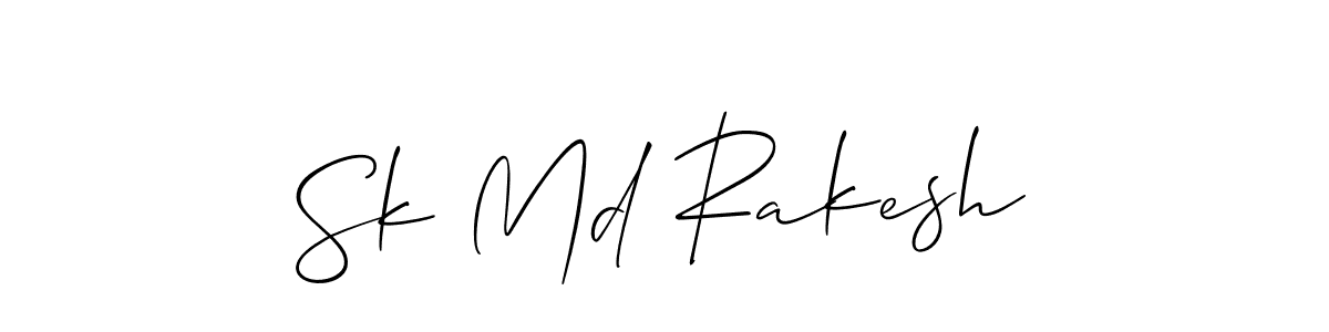 Once you've used our free online signature maker to create your best signature Allison_Script style, it's time to enjoy all of the benefits that Sk Md Rakesh name signing documents. Sk Md Rakesh signature style 2 images and pictures png