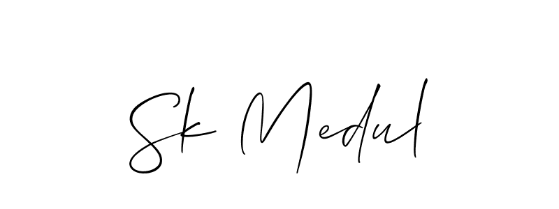 Check out images of Autograph of Sk Medul name. Actor Sk Medul Signature Style. Allison_Script is a professional sign style online. Sk Medul signature style 2 images and pictures png