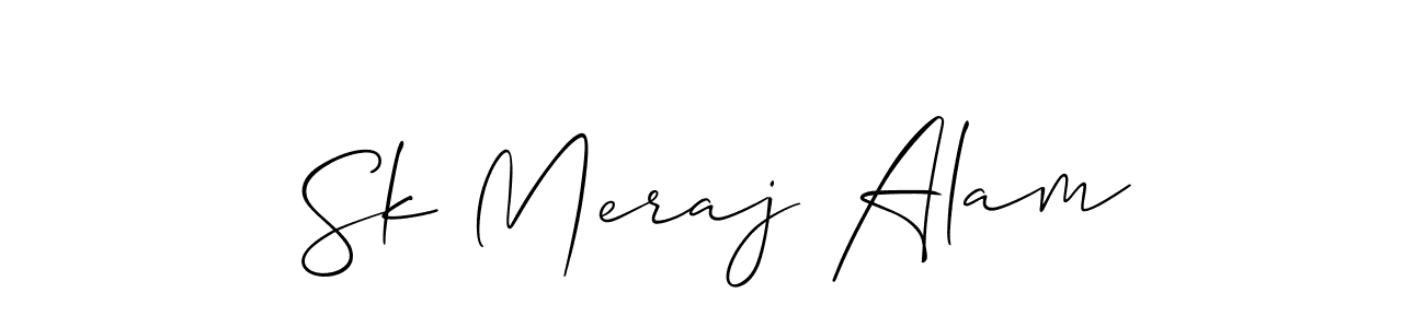 Make a short Sk Meraj Alam signature style. Manage your documents anywhere anytime using Allison_Script. Create and add eSignatures, submit forms, share and send files easily. Sk Meraj Alam signature style 2 images and pictures png