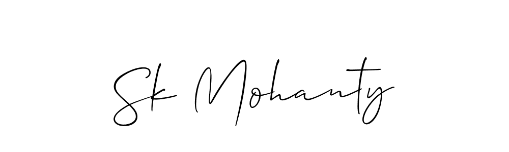 Best and Professional Signature Style for Sk Mohanty. Allison_Script Best Signature Style Collection. Sk Mohanty signature style 2 images and pictures png