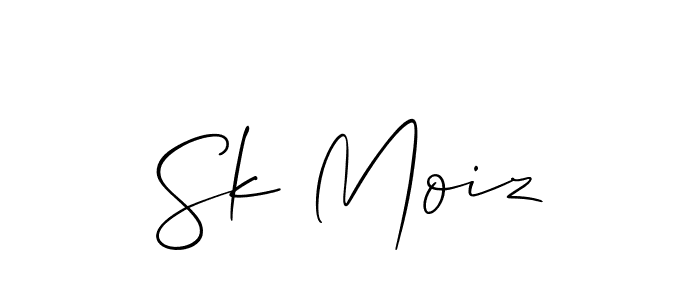 You can use this online signature creator to create a handwritten signature for the name Sk Moiz. This is the best online autograph maker. Sk Moiz signature style 2 images and pictures png