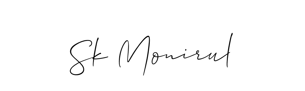 Here are the top 10 professional signature styles for the name Sk Monirul. These are the best autograph styles you can use for your name. Sk Monirul signature style 2 images and pictures png