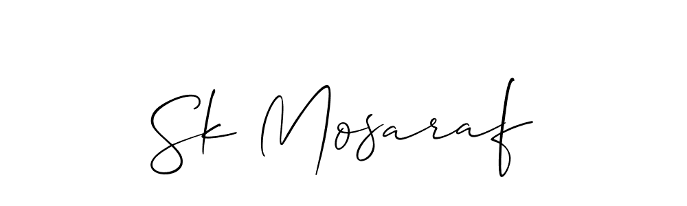 Make a beautiful signature design for name Sk Mosaraf. Use this online signature maker to create a handwritten signature for free. Sk Mosaraf signature style 2 images and pictures png