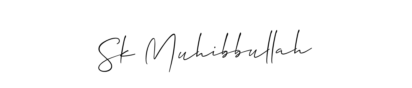 Make a short Sk Muhibbullah signature style. Manage your documents anywhere anytime using Allison_Script. Create and add eSignatures, submit forms, share and send files easily. Sk Muhibbullah signature style 2 images and pictures png